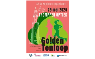 Inschrijving Golden Tenloop opent 14 Februari om 20:00