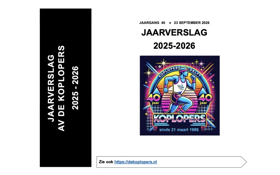 Jaarverslag 2025-2026 gepubliceerd. Uitnodiging ALV op 23 september.