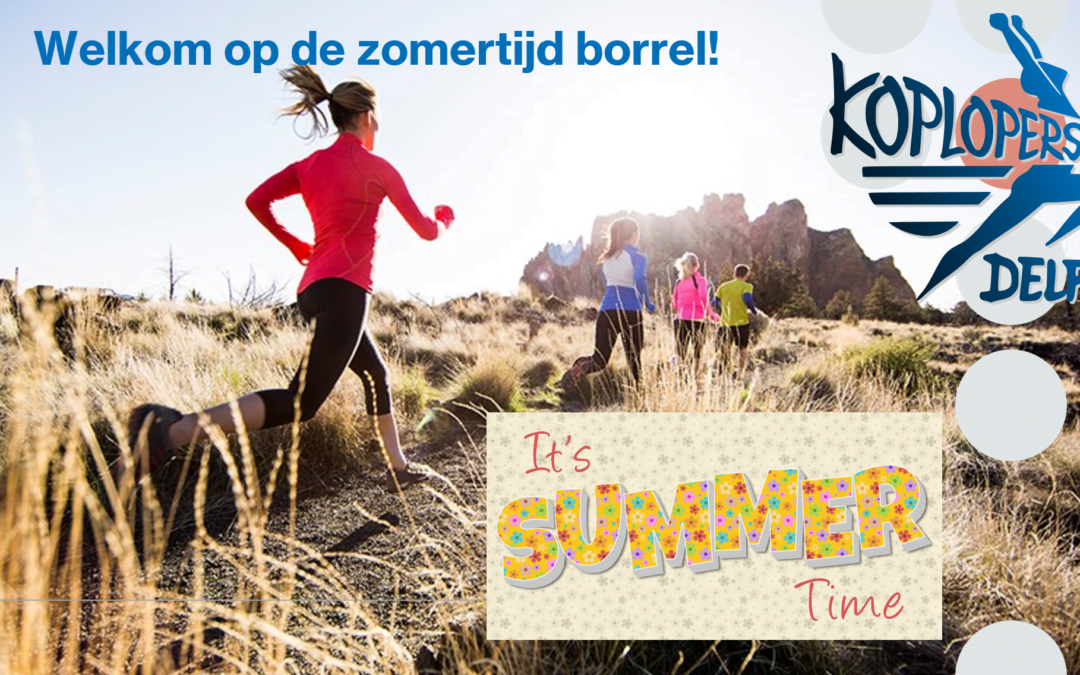 Zomertijd en komende loopevenementen