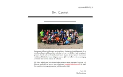 Het Kopstuk nr4 is uit!