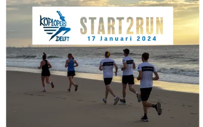Heb jij je al ingeschreven voor de Start2Run van AV De Koplopers Delft?