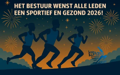 Het bestuur wenst alle leden een sportief en gezond 2026!