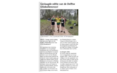 In de media: Geslaagde editie van de Delftse Oliebollencross!