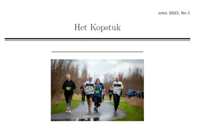 Het kopstuk is weer uit!