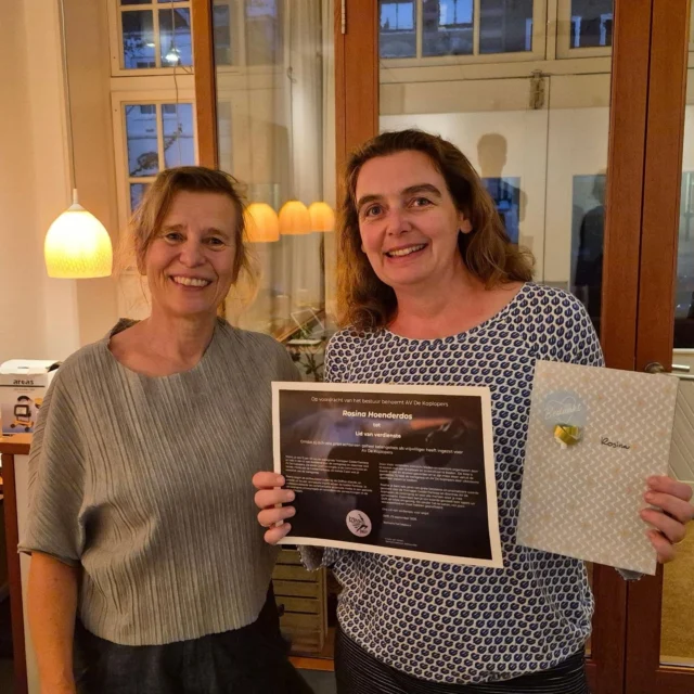 LID VAN VERDIENSTE! Nadat eerder deze maand Anja Kropmans al tot Lid van Verdienste…
