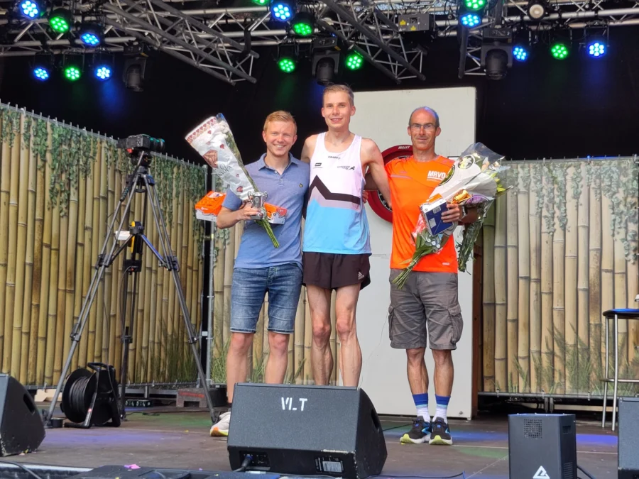 Koen Kuipers 2e Oranjeloop in Kwintsheul