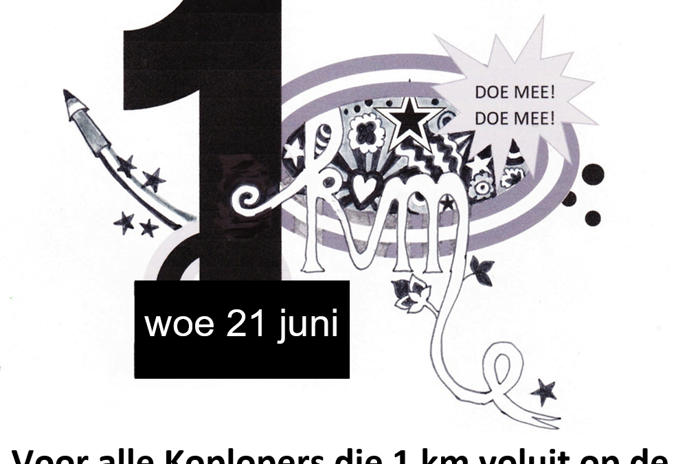 Schrijf je in voor de 1km op de baan!