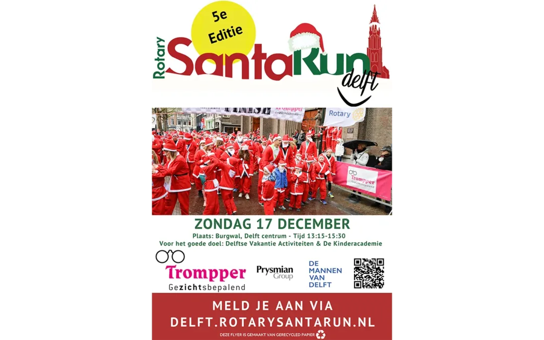 In de buurt: Santa Run Delft