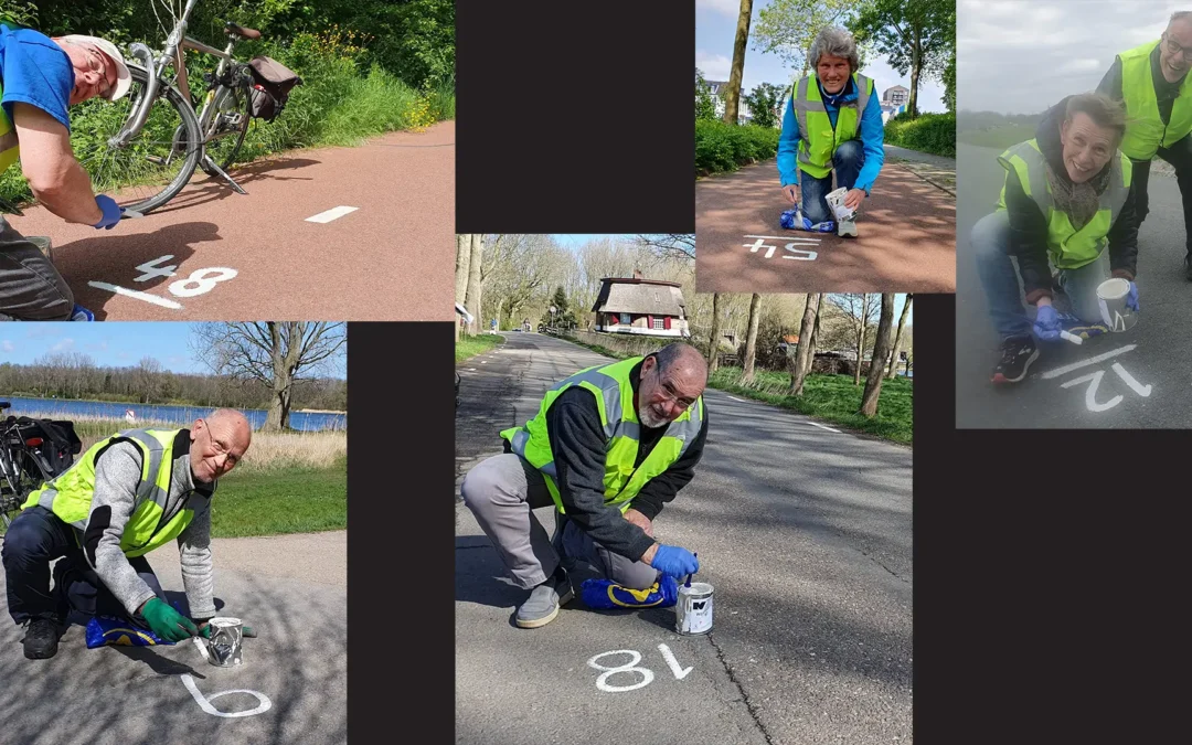 Ode aan onze hectometer-helden: Trainingsparkoersen in Delftse Hout weer fris!